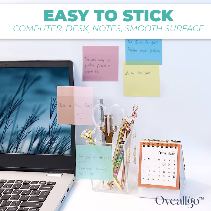 PRO Waterproof Translucent Sticky Notes