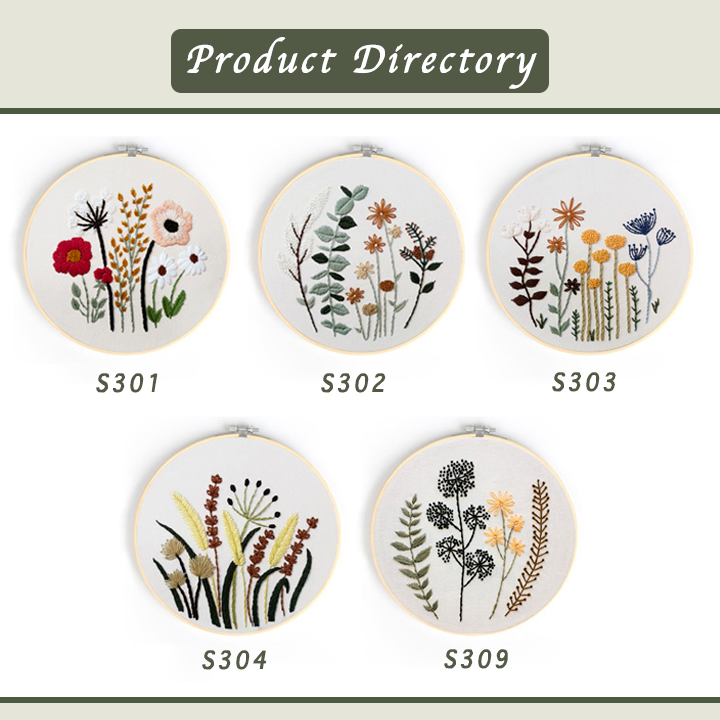 Floral Embroidery Expert Kit