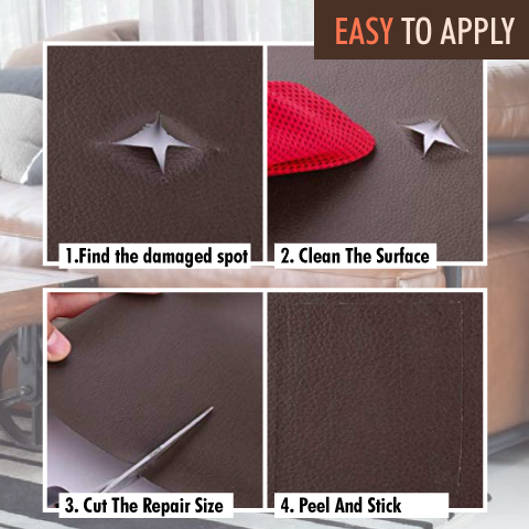 PRO Stick-On Professional Leather Repairing Patch